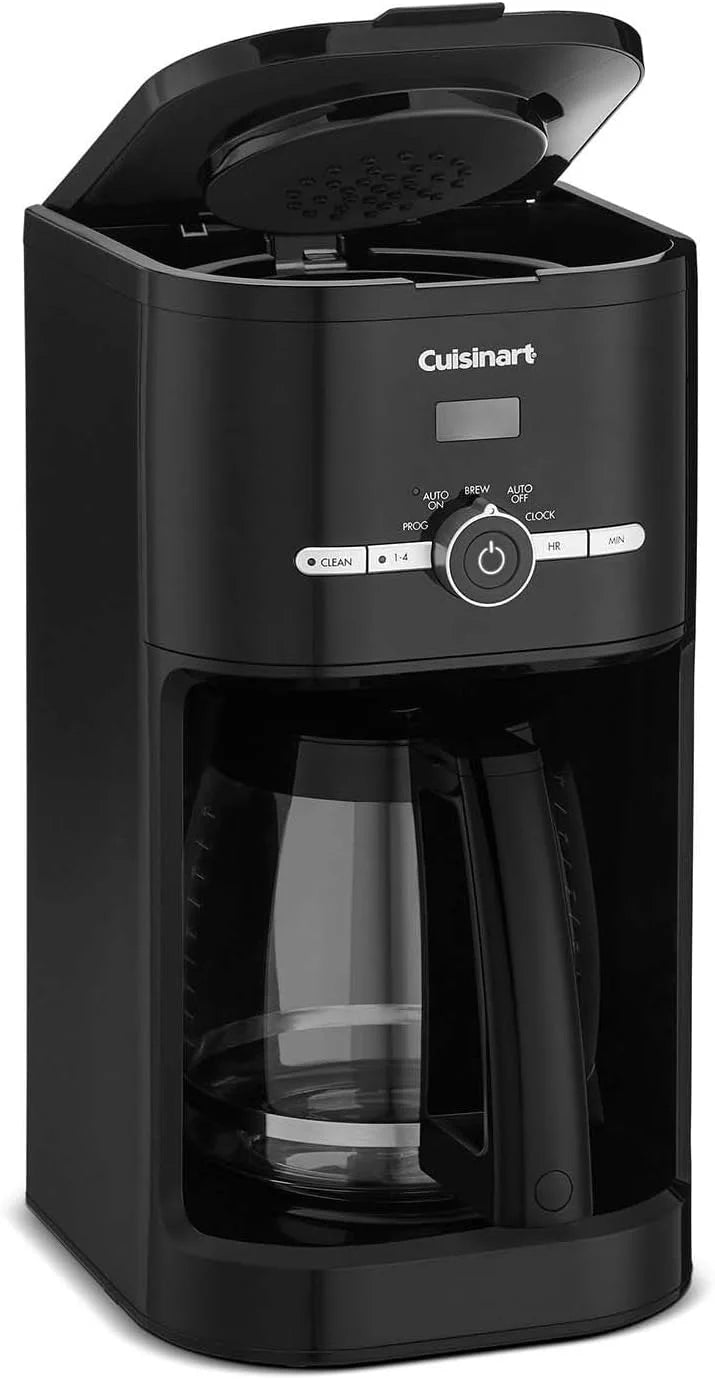 Cuisinart Classic 12-Cup Programmable Coffeemaker, Black, DCC-1120BKNAS