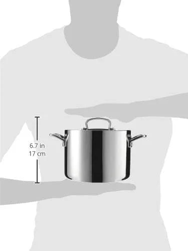 Cuisinart FCT66-22 French Classic Tri-Ply Stainless 6-Quart Stockpot with Cover
