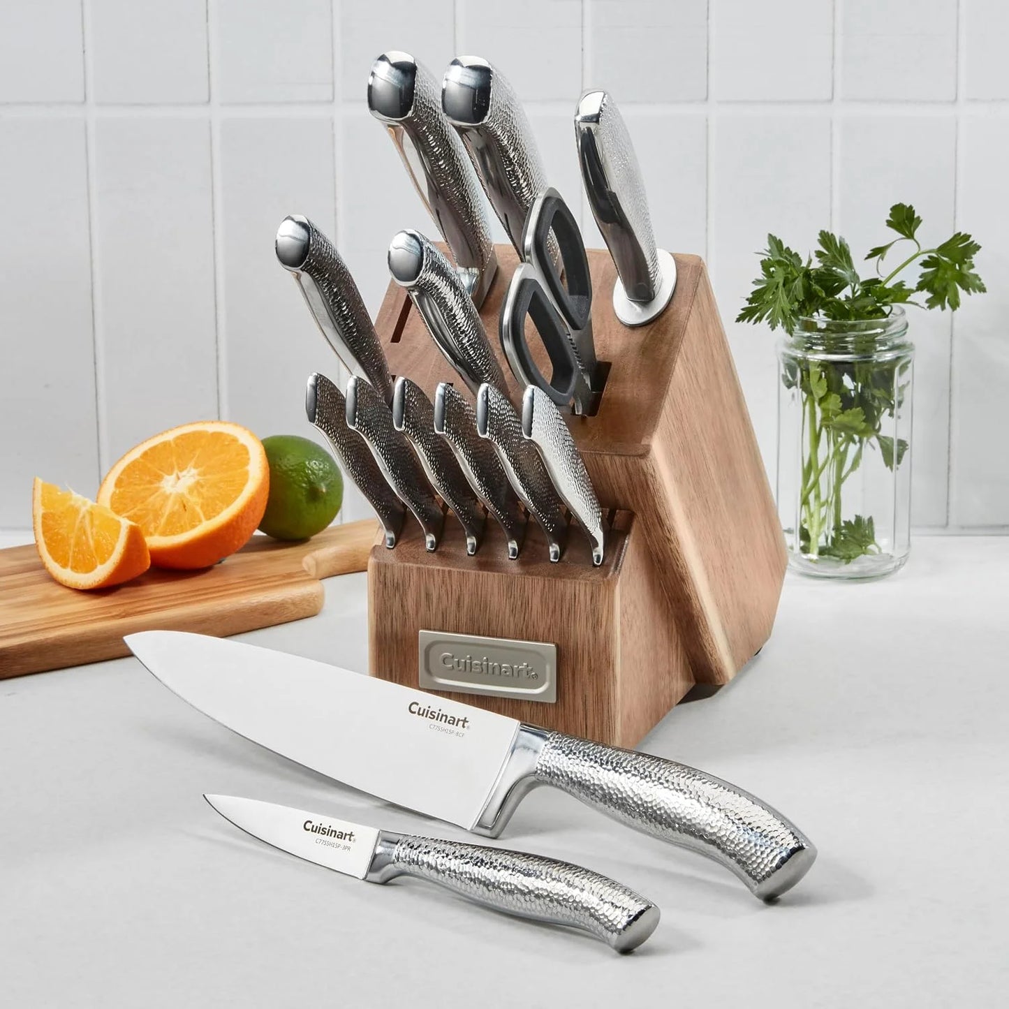 Cuisinart 15-Piece Stainless Steel Soft Hammer Block Set