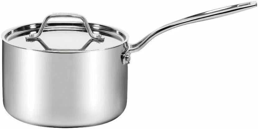 Cuisinart Custom Clad 5-Ply Stainless Cookware 3 Qt. Saucepan w/Cover, CC5193-18