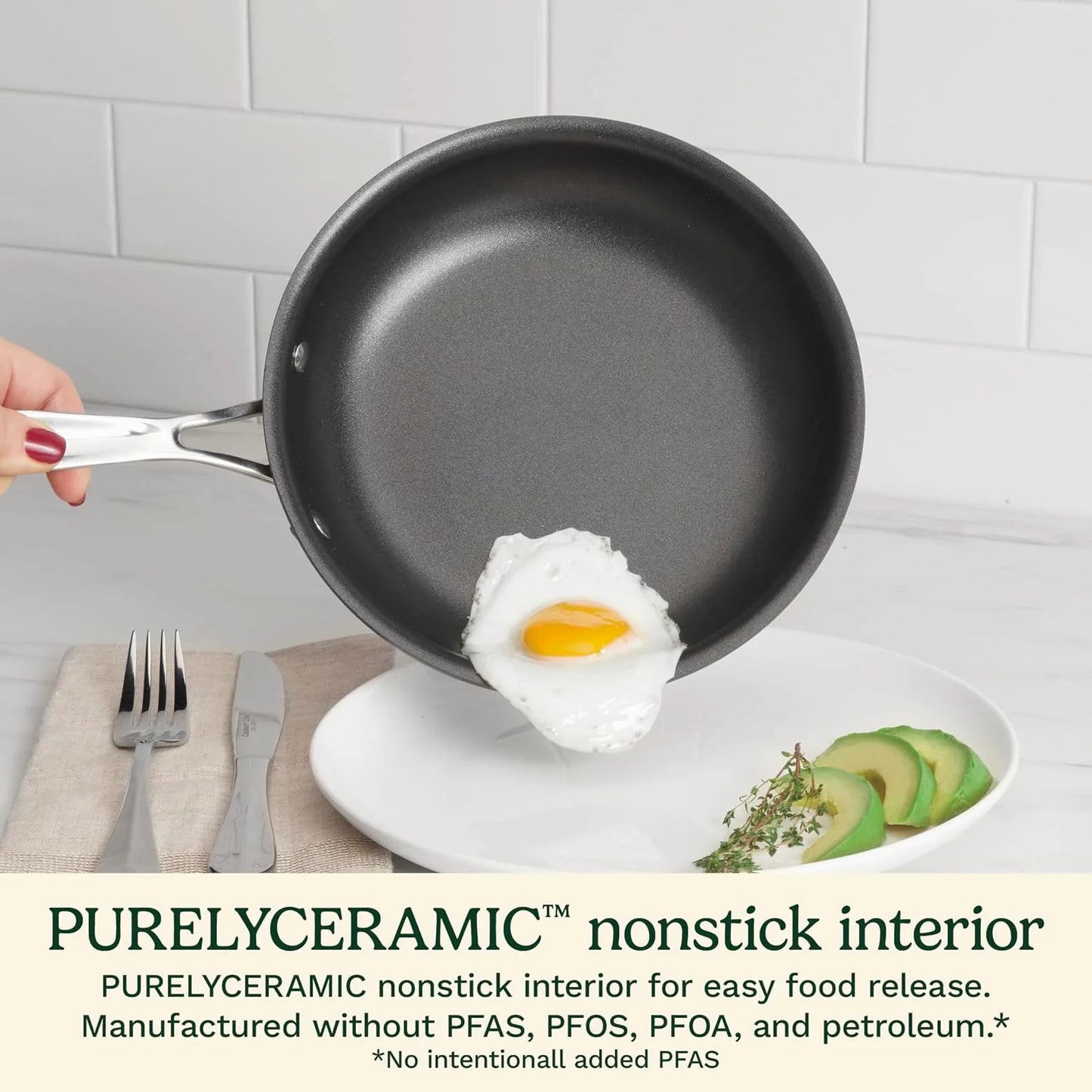 Cuisinart Chef's Classic™ Nonstick Hard Anodized 17 Piece Set w/Tempered Glass Lids