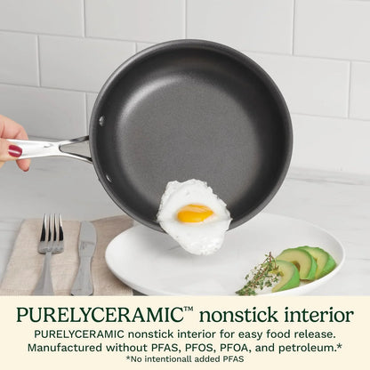 Cuisinart Chef's Classic™ Nonstick Hard Anodized 17 Piece Set w/Tempered Glass Lids