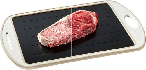Cuisinart 5-in-1 Thaw & Chop Tray, Defrosting Tray, Conductive Aluminum Rapid Thaw Plate for Frozen Meat, Quick Defrosting Tool, Easy to Clean Kitchen Gadget & Grilling Accessories