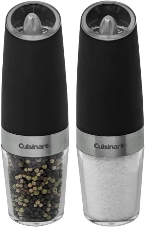 Cuisinart Gravity Salt and Pepper Grinder Set, Automatic Operation