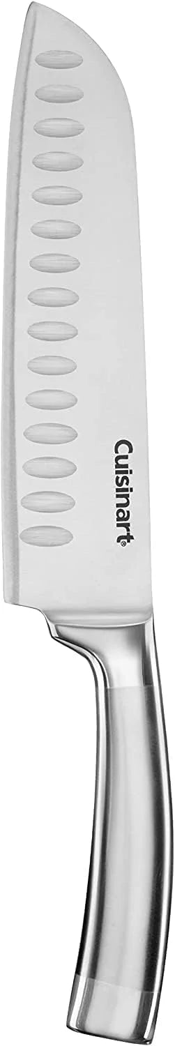 CUISINART Block Knife Set, 15pc Cutlery Knife Set with Steel Blades for Precise Cutting, Lightweight, Stainless Steel, Durable & Dishwasher Safe, C99SS-15P (Pack of 2)