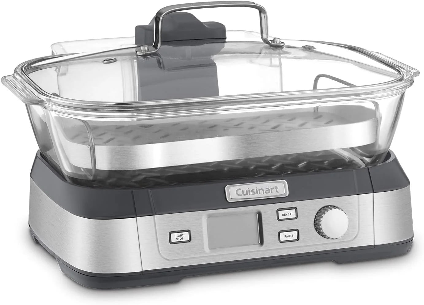 Cuisinart Glass Food Steamer, 5 Pre-Programmed Settings, 5-Liter Capacity