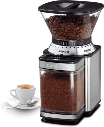 Cuisinart Electric Burr Coffee Grinder, 18-Position Selector, 4-18 Cups