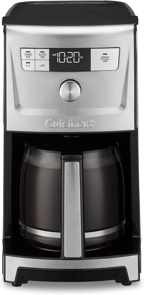Cuisinart Coffee Maker, 14-Cup PerfecTemp Programmable Coffee Machine Glass Carafe with 1-4 Cup Setting, Brew Strength Control, Brew Pause, and Over Ice Function, Stainless Steel, DCC-3500SS