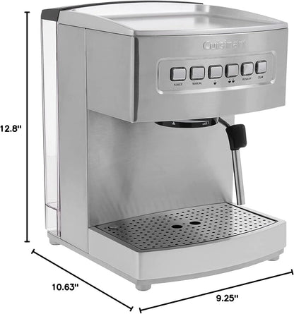 Cuisinart EM-200NP1 Programmable 15-Bar Espresso Maker, Stainless Steel