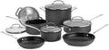 Cuisinart 11-Piece Cookware Set, Black, Chef's Classic Nonstick Hard Anodized, 66-11