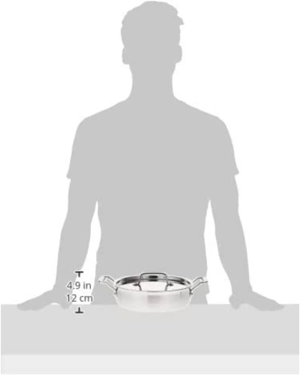 Cuisinart MultiClad Pro Stainless 3-Quart Casserole with Cover