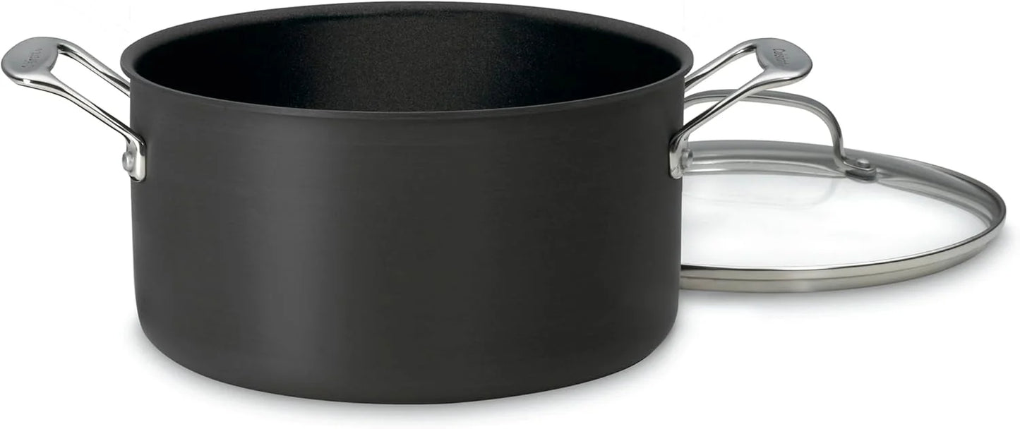Cuisinart Chef's Classic 6-Quart PURELYCERAMIC™ Nonstick PFAS Free Hard-Anodized, Stockpot with Cover, 644C-24