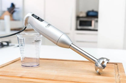 Cuisinart CSB-75BC Smart Stick 200 Watt 2 Speed Hand Blender, Brushed Chrome