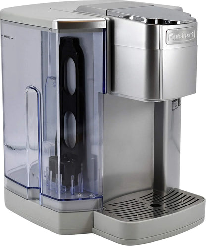 Cuisinart Coffee Maker, Single Serve 72-Ounce Reservoir Coffee Machine, Programmable Brewing & Hot Water Dispenser, Stainless Steel, Cool Grey