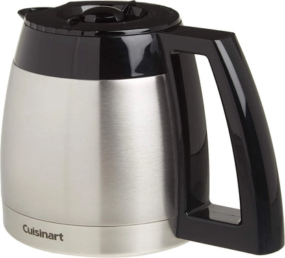 Cuisinart DCG-600RC 10-Cup Replacement Thermal Carafe with Lid, Compatible with Cuisinart Coffeemakers, Stainless Steel