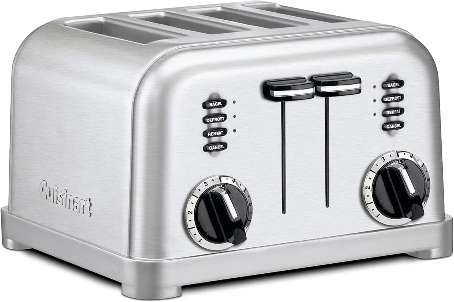 Cuisinart Toaster, Extra-Wide Slots, Stainless Steel, 4-Slice