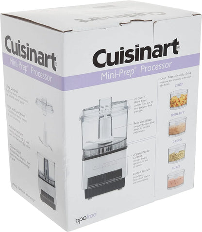 Cuisinart Mini PREP Food Processor Custom, 2.63 Cup, Silver