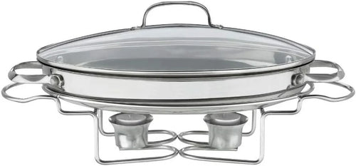 Cuisinart 7BSO-34 Stainless 13-1/2-Inch Oval Buffet Servers