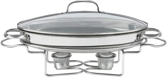 Cuisinart 7BSO-34 Stainless 13-1/2-Inch Oval Buffet Servers