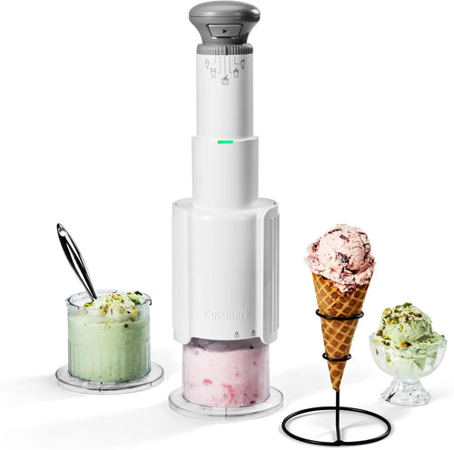 Cuisinart Electric Ice Cream Maker, FastFreeze MAX, 5-in-1, 2 Pint Cups