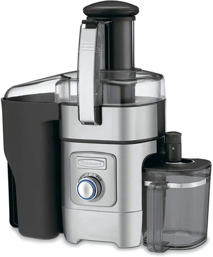 Cuisinart Juicer Machine, Die-Cast Juice Extractor for Vegetables, Lemons, Oranges & More, CJE-1000P, Silver/Black
