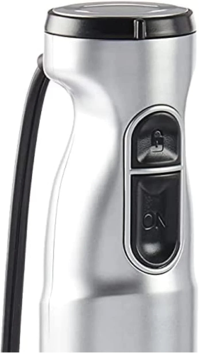 Cuisinart Smart Stick Two-Speed Corded Hand Blender, Powerful Immersion Blender with 300-Watt Motor Blends Shakes, Smoothies, Puree, Baby Food, Soups & Sauces, CSB-175SVP1, Silver