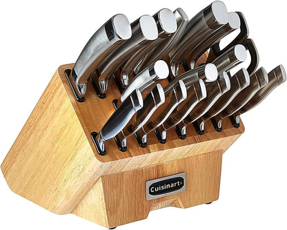 Cuisinart Normandy 19 Piece Cutlery Block Set, Stainless Steel
