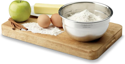 Cuisinart Mixing Bowl Set, Nesting Bowls, Stainless Steel, 3-Piece
