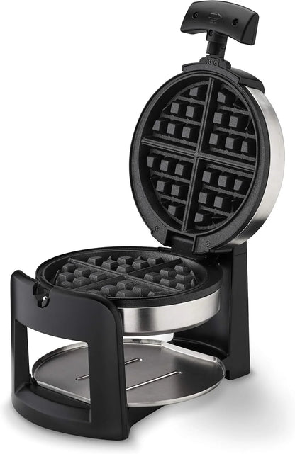 Cuisinart Flip Belgian Waffle Maker, NonStick, Stainless Steel, 1" Thick