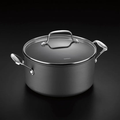 Cuisinart Chef's Classic 6-Quart PURELYCERAMIC™ Nonstick PFAS Free Hard-Anodized, Stockpot with Cover, 644C-24