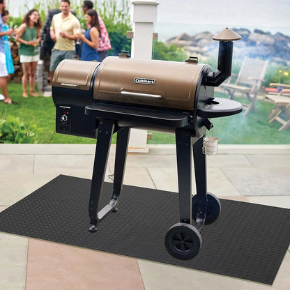 Cuisinart Grill Mat, Non-Slip Rubber, Weather-Resistant, 65" x 36"