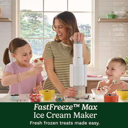 Cuisinart Electric Ice Cream Maker, FastFreeze MAX, 5-in-1, 2 Pint Cups