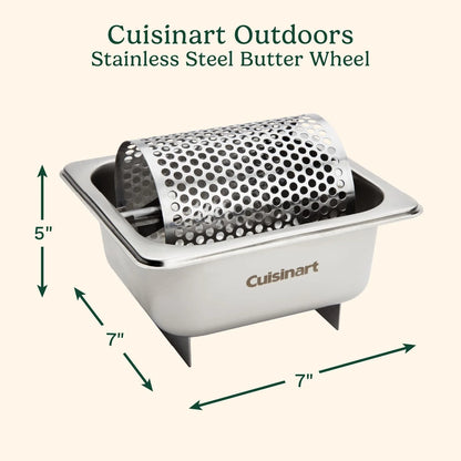Cuisinart Butter Roller for Griddle, Quick-Heating Stainless Steel