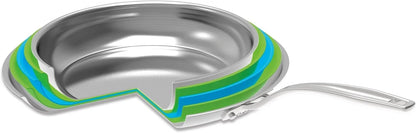 Cuisinart Custom-Clad 5-Ply Stainless Steel 10 Piece Cookware Set, CCC5-10