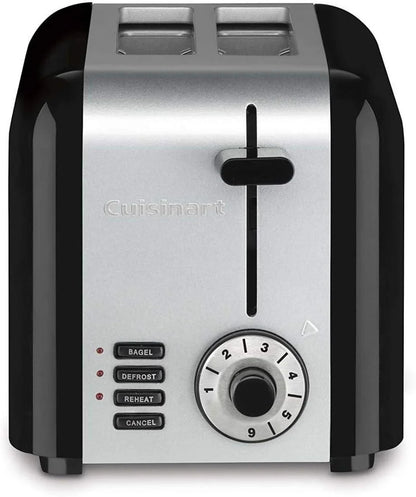 Cuisinart CPT-320P1 Compact 2-Slice Toaster, Brushed Stainless