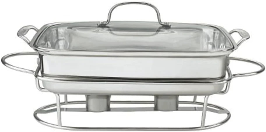 Cuisinart Classic Entertaining Collection 12-Inch, 5-Quart Stainless Rectangular Buffet Server, 7BSRT-31