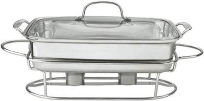 Cuisinart Classic Entertaining Collection 12-Inch, 5-Quart Stainless Rectangular Buffet Server, 7BSRT-31