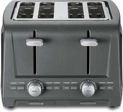 Cuisinart 4-Slice XL Slot Toaster, Extra-Wide Slots, 7 Shade Setting, Stone