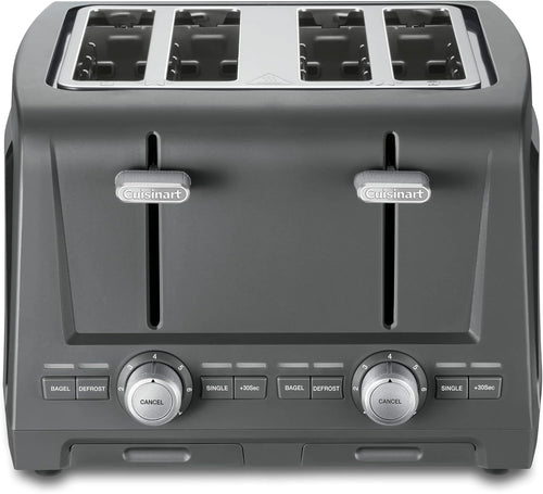 Cuisinart 4-Slice XL Slot Toaster, Extra-Wide Slots, 7 Shade Setting, Stone