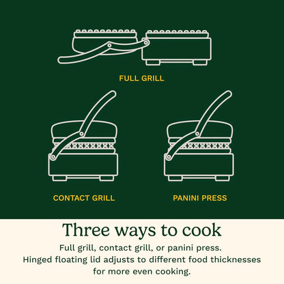 Cuisinart Griddler® Indoor Grill & Panini Press, Dishwasher-Safe Nonstick Cooking Plates, Stainless Steel, GR-11NAS