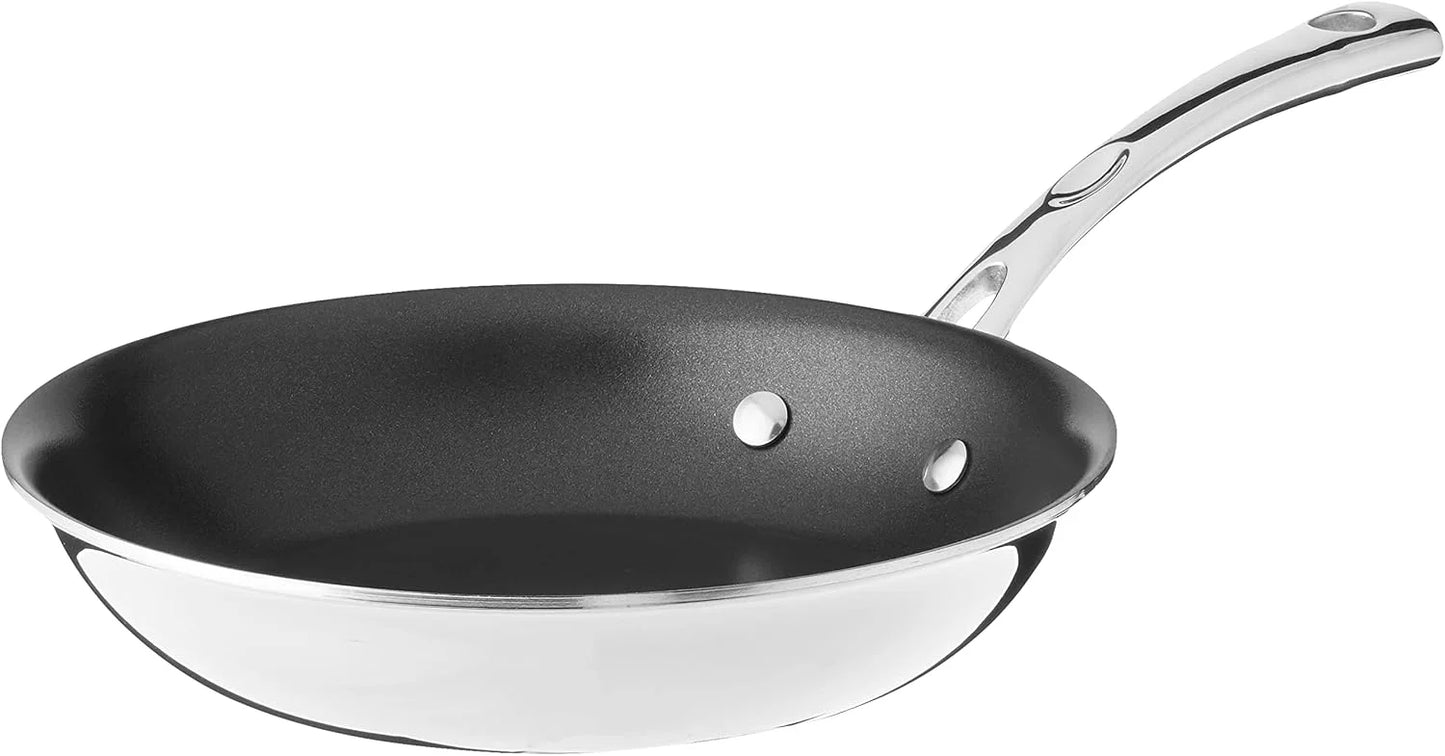Cuisinart FCT22-20NS French Classic Tri-Ply Stainless 8-Inch Nonstick Skillet