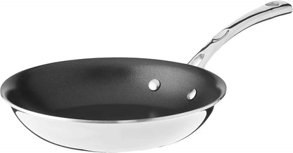 Cuisinart FCT22-20NS French Classic Tri-Ply Stainless 8-Inch Nonstick Skillet