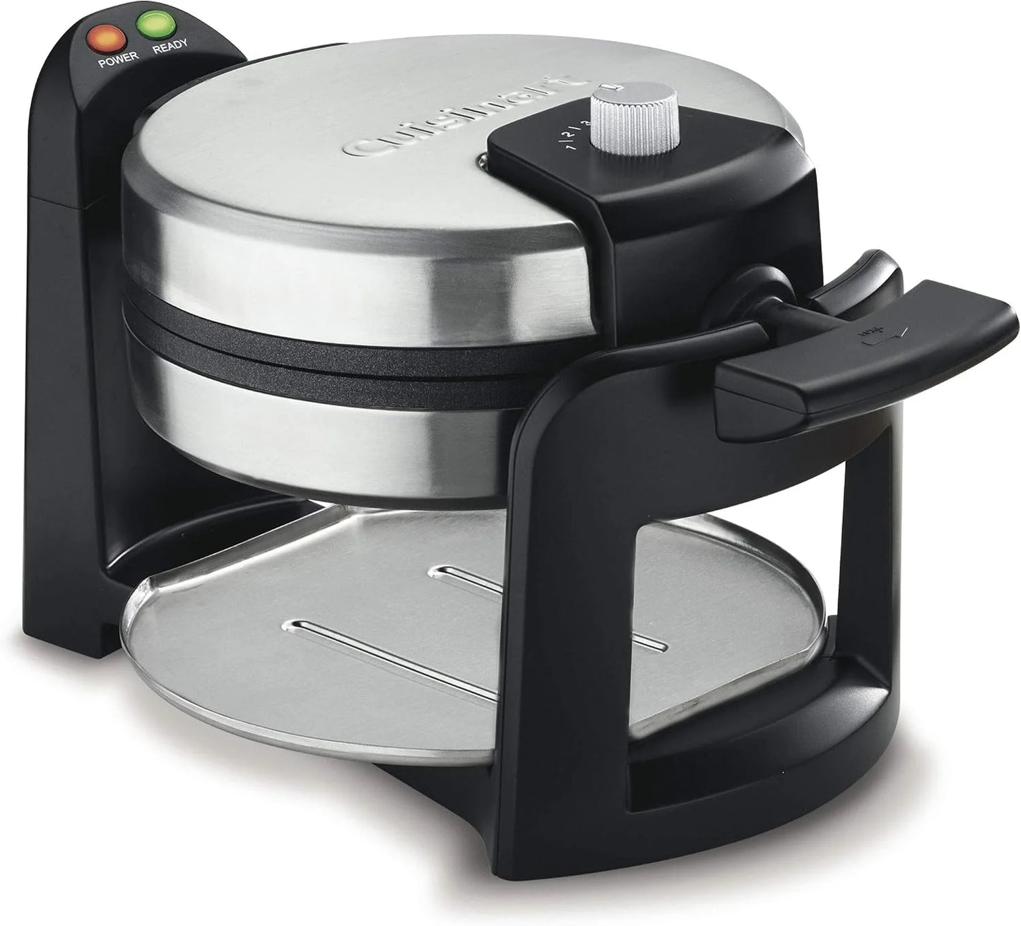 Cuisinart Flip Belgian Waffle Maker, NonStick, Stainless Steel, 1" Thick