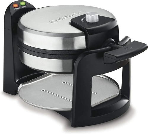 Cuisinart Flip Belgian Waffle Maker, NonStick, Stainless Steel, 1" Thick