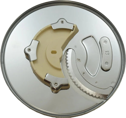 Cuisinart DLC-042TX-1 Replacement Disc Blade for DFP-14, DLC-2014, MP-14, CFP-28PC & EV-14SA Food Processors – Genuine OEM Attachment (2mm Fine Slicing Disc)