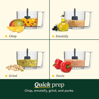 Cuisinart Mini Food Processor, Reversible Blade, 3-Cup Capacity