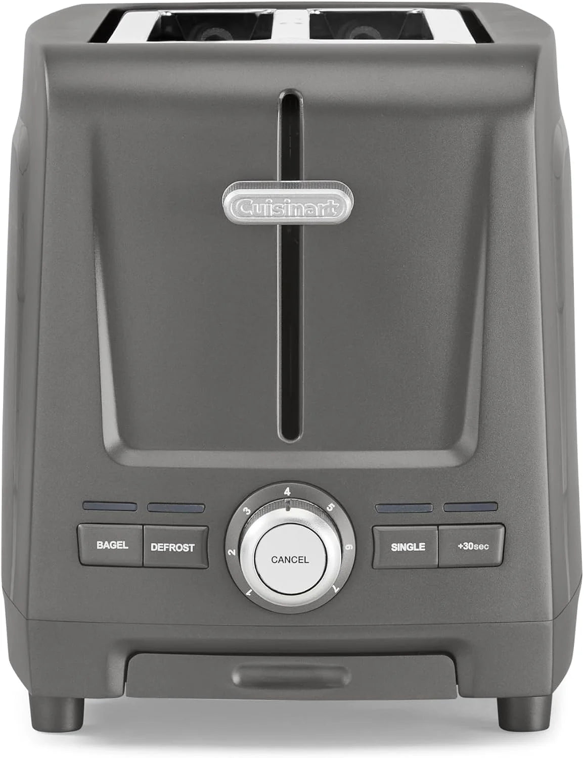 Cuisinart Core Collection 2-Slice Toaster | Extra-Long Slots for Artisan Bread | Bagel Setting |High-Lift Quickview™ | Single Slice & Defrost Functions | +30sec Toast Boost |Removable Crumb Tray