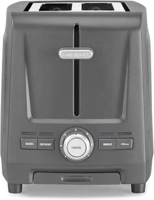 Cuisinart Core Collection 2-Slice Toaster | Extra-Long Slots for Artisan Bread | Bagel Setting |High-Lift Quickview™ | Single Slice & Defrost Functions | +30sec Toast Boost |Removable Crumb Tray