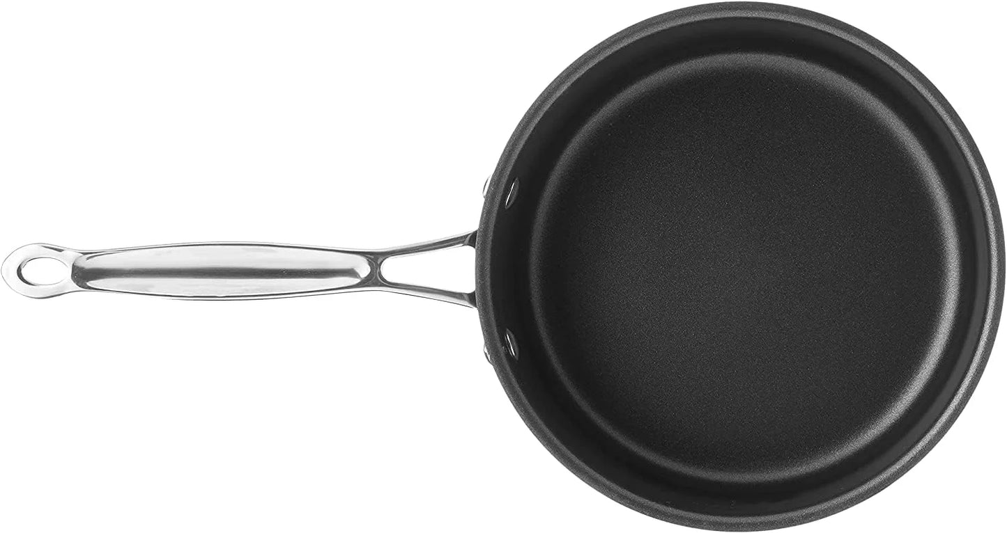 Cuisinart Chef's Classic Non-Stick 3-Quart Nonstick-Hard-Anodized, Saucepan w/Cover, 6193C-20