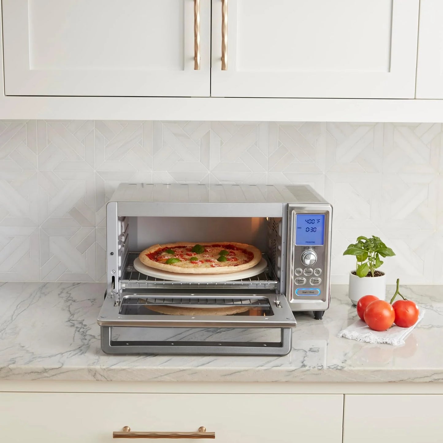 Cuisinart Convection Toaster Oven, 15-Function, 1800W, Stainless Steel